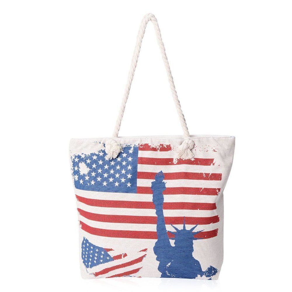 Multi Color with Stars & Stripe, Statue of Liberty